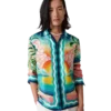 Danse De La Mer Long Sleeve Silk Shirt Danse De La Mer Long Sleeve Silk Shirt
