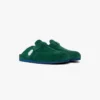 Dark Green Leather Outdoor Mule Dark Green Leather Outdoor Mule