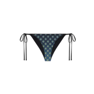 Degrade Black Monogram Bikini Bottom