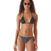 Degrade Black Monogram Bikini Top Degrade Black Monogram Bikini Top