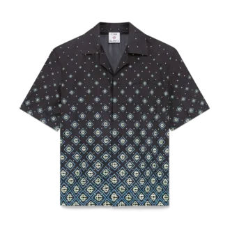 Degrade Black Monogram Short Sleeve Swimwear