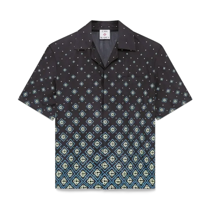 Degrade Black Monogram Short Sleeve Swimwear Degrade Black Monogram Short Sleeve Swimwear