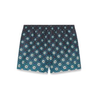 Degrade Black Monogram Swim Shorts