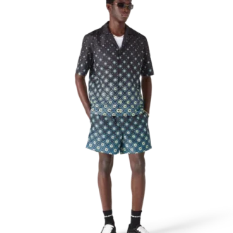 Degrade Black Monogram Swim Shorts