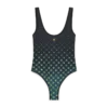 Degrade Black Monogram Swimsuit Degrade Black Monogram Swimsuit