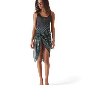 Degrade Black Monogram Swimsuit