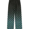 Degrade Monogram Silk Trousers