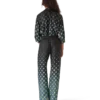 Degrade Monogram Silk Trousers