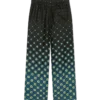 Degrade Monogram Silk Trousers