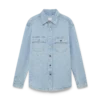 Denim Monogram Shirt Denim Monogram Shirt