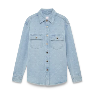 Denim Monogram Shirt