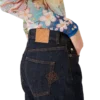 Denim Shirt with Logo Embroidery Denim Shirt with Logo Embroidery