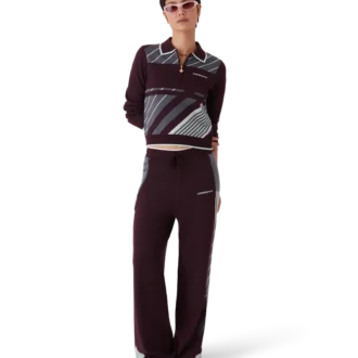 Diagonal Tennis Merino Trousers
