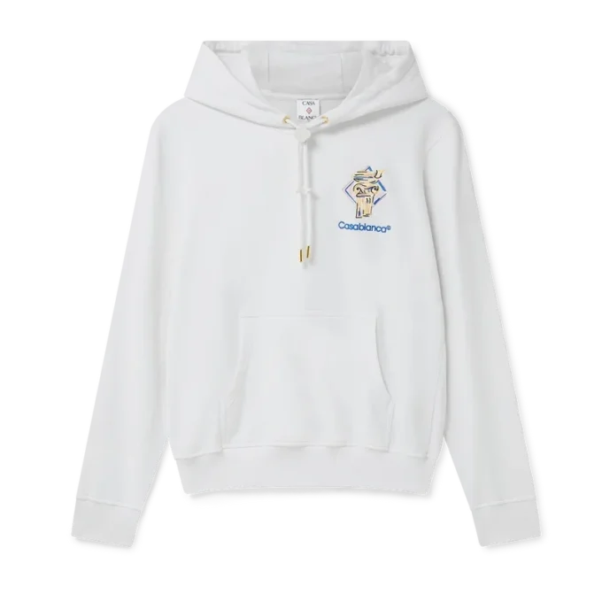 Diamond Column Hooded Sweatshirt