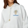 Diamond Column Hooded Sweatshirt