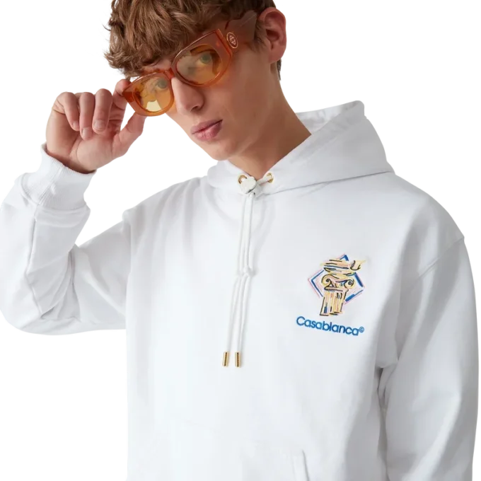 Diamond Column Hooded Sweatshirt Diamond Column Hooded Sweatshirt