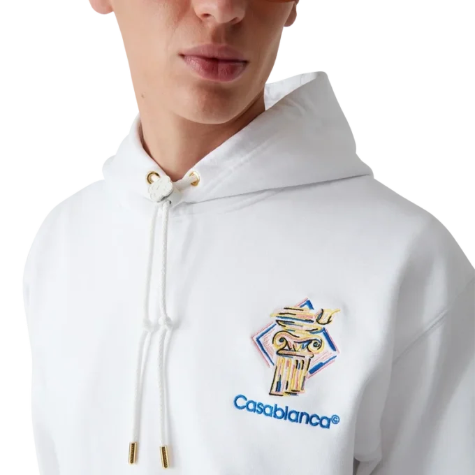 Diamond Column Hooded Sweatshirt Diamond Column Hooded Sweatshirt