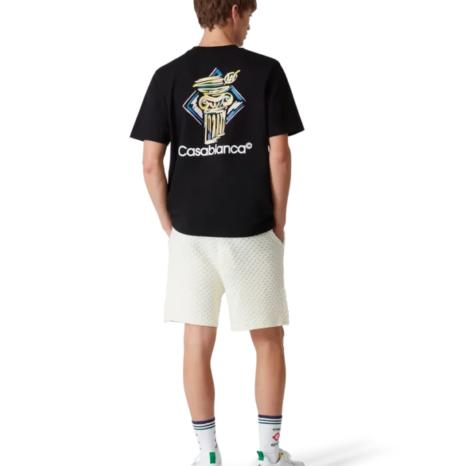 Diamond Column Short Sleeve T-Shirt