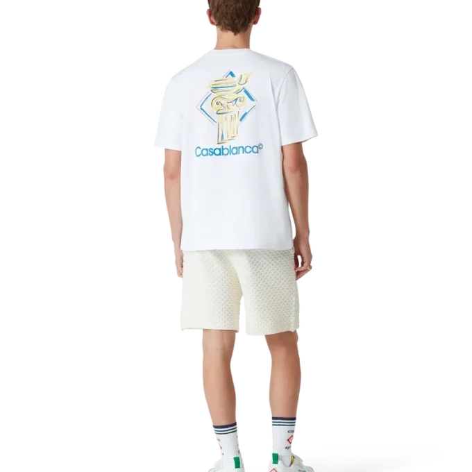 Diamond Column Short Sleeve T-Shirt