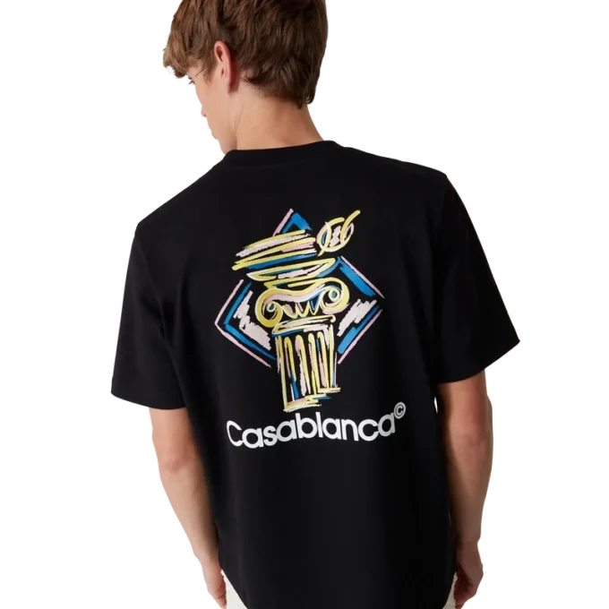 Diamond Column Short Sleeve T-Shirt