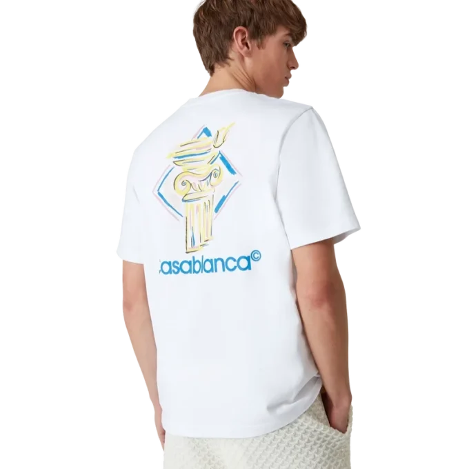 Diamond Column Short Sleeve T-Shirt