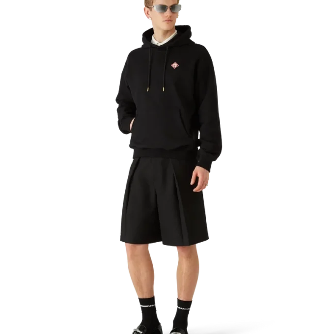 Diamond Logo Hooded Sweatshirt