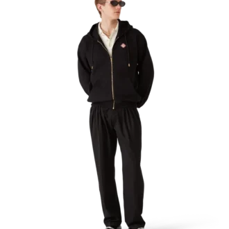 Diamond Logo Zip Hooded Sweatshirt