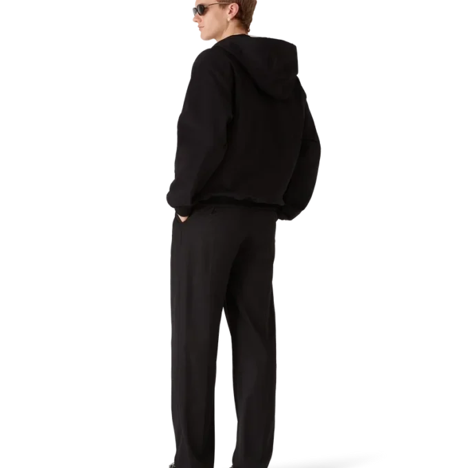 Diamond Logo Zip Hooded Sweatshirt