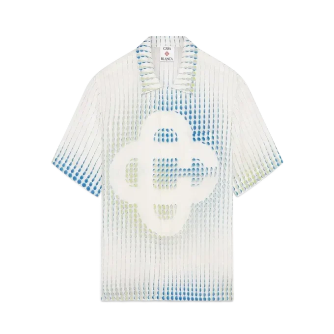 Dots Short Sleeve Linen Shirt Dots Short Sleeve Linen Shirt