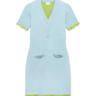 Double Face Merino Mini Dress