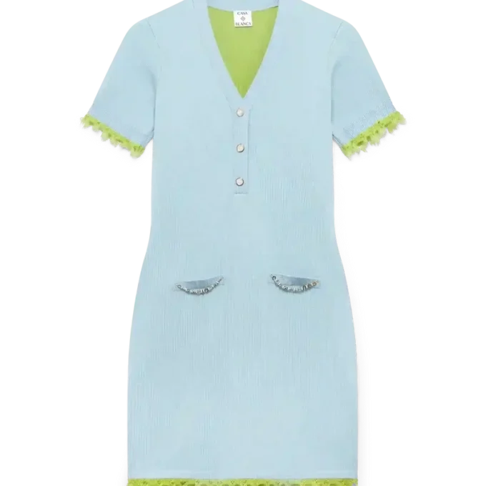 Double Face Merino Mini Dress Double Face Merino Mini Dress