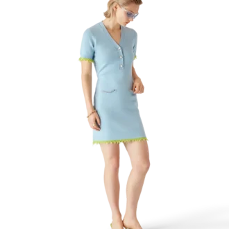 Double Face Merino Mini Dress