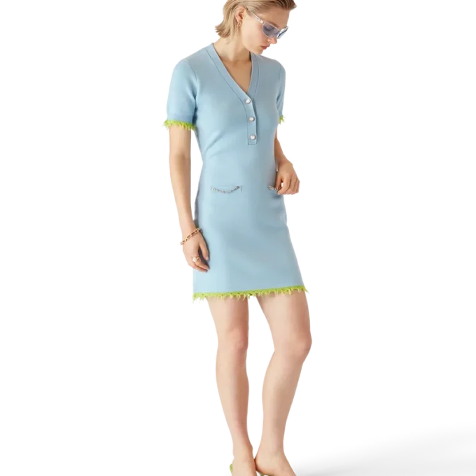 Double Face Merino Mini Dress Double Face Merino Mini Dress
