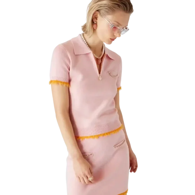 Double Face Polo Shirt