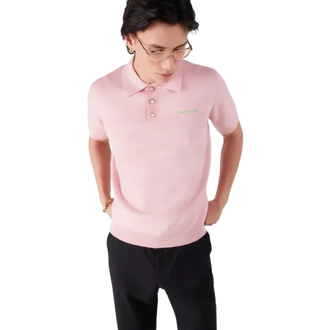 Double Face Short Sleeve Polo Shirt Double Face Short Sleeve Polo Shirt
