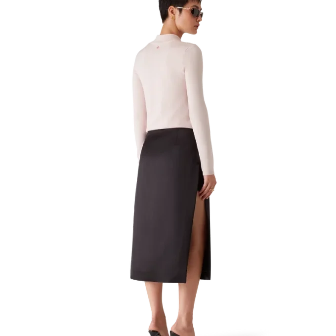 Duchesse Satin Midi Skirt Duchesse Satin Midi Skirt