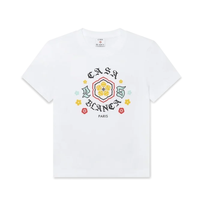 Emblem Fitted Short Sleeve T-Shirt Emblem Fitted Short Sleeve T-Shirt