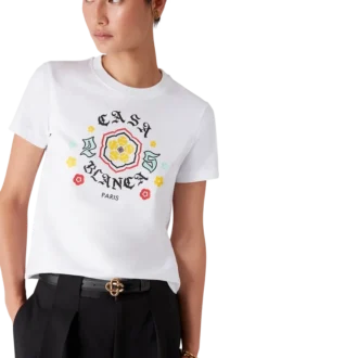 Emblem Fitted Short Sleeve T-Shirt