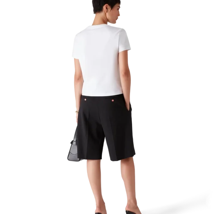 Emblem Fitted Short Sleeve T-Shirt Emblem Fitted Short Sleeve T-Shirt
