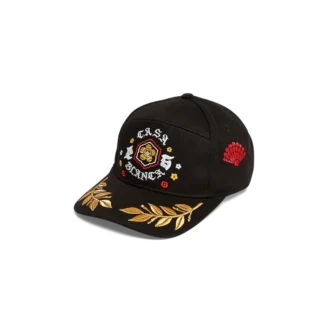 Emblem Laurel Embroidered Cap