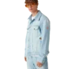 Embroidered Motif Denim Jacket Embroidered Motif Denim Jacket