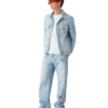 Embroidered Motif Jeans
