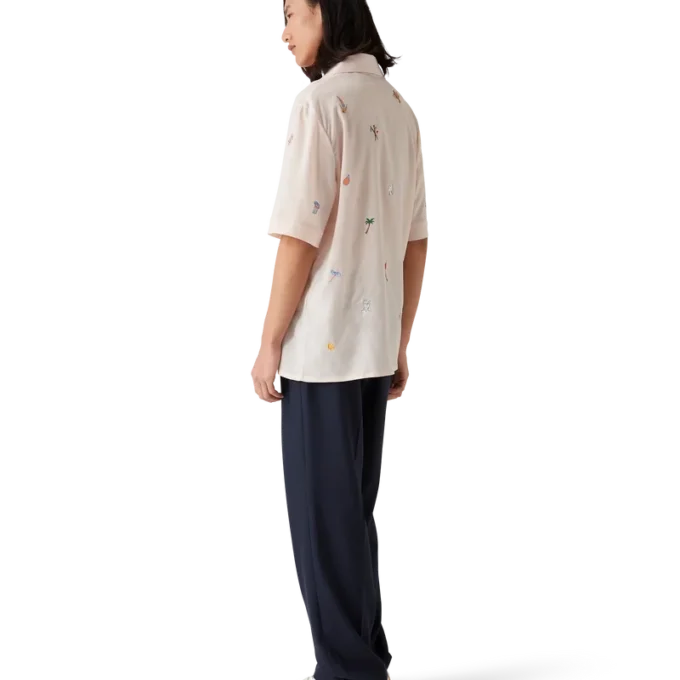 Embroidered Motif Shirt Embroidered Motif Shirt