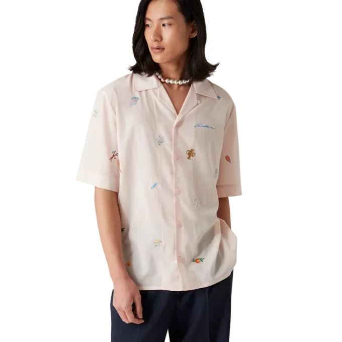 Embroidered Motif Shirt Embroidered Motif Shirt