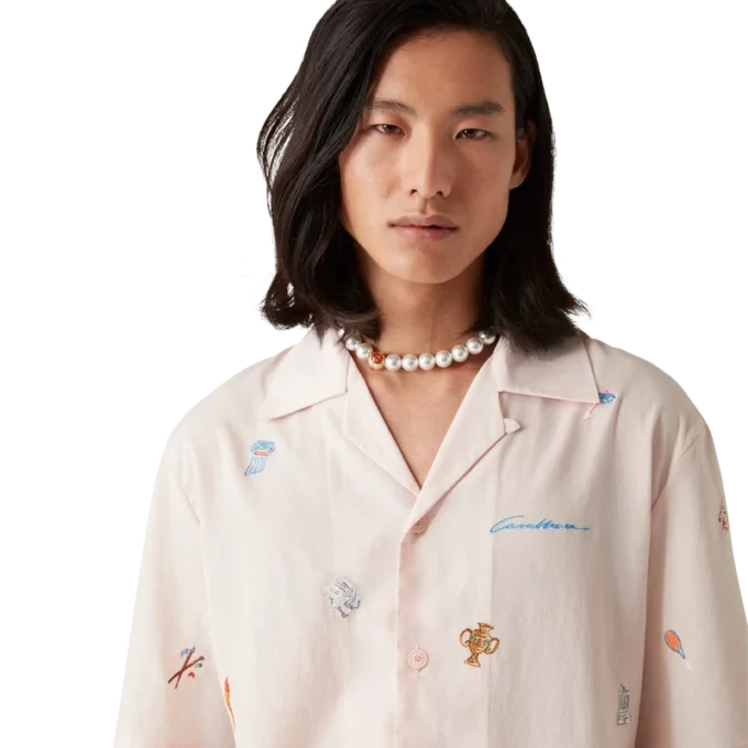 Embroidered Motif Shirt Embroidered Motif Shirt