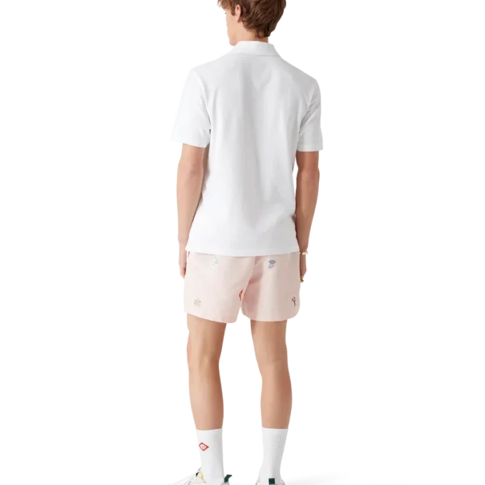 Embroidered Motif Swim Shorts Embroidered Motif Swim Shorts