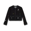 Embroidered Motif Wool Tailored Jacket