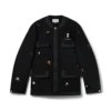 Embroidered Motif Wool Tailored Jacket Embroidered Motif Wool Tailored Jacket