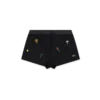 Embroidered Motif Wool Tailored Shorts