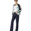 Embroidered Satin Bomber Jacket Embroidered Satin Bomber Jacket